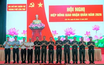 Hội nghị hiệp đồng giao, nhận quân năm 2026