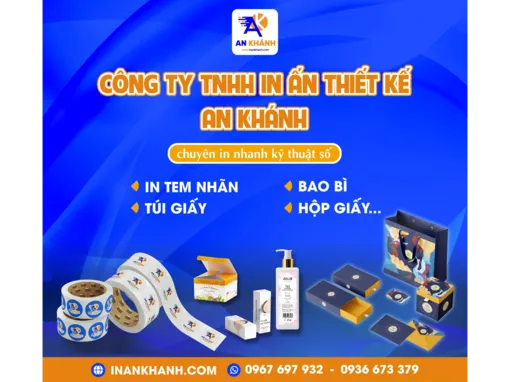 Báo giá in hộp giấy TP Hồ Chí Minh minh bạch và chi tiết tại In An Khánh