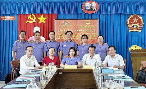 Ký kết quy chế phối hợp trong tố tụng công ích