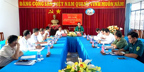 Ban Thường vụ Đảng ủy của các xã, phường tổ chức hội nghị kiểm điểm năm 2025
