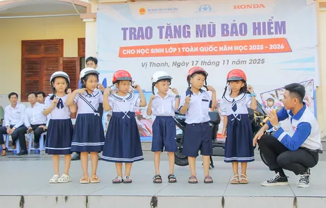 Góp phần nâng cao ý thức an toàn giao thông cho trẻ em