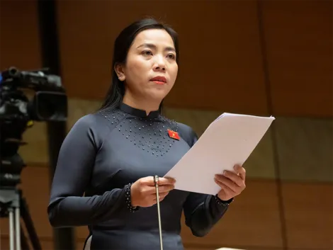 Đại biểu Triệu Thị Ngọc Diễm góp ý dự thảo Nghị quyết của Quốc hội về các cơ chế, chính sách phát triển năng lượng quốc gia giai đoạn 2026-2030