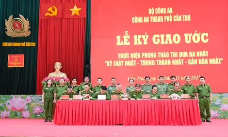 Phối hợp giữ gìn an ninh trật tự cơ sở