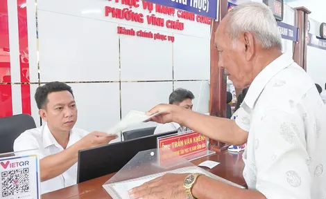 Phường Vĩnh Châu tập trung sắp xếp, kiện toàn tổ chức bộ máy