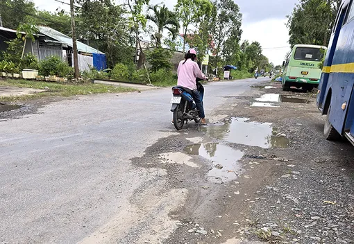 Cần sớm nâng cấp đường Dương Kỳ Hiệp ở phường Phú Lợi