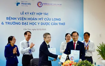 Tái ký kết hợp tác giữa Trường Đại học Y Dược Cần Thơ và Bệnh viện Hoàn Mỹ Cửu Long Tái ký kết hợp tác giữa Trường Đại học Y Dược Cần Thơ và Bệnh viện Hoàn Mỹ Cửu Long