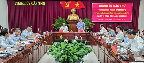 Tập trung thực hiện các dự án trọng điểm giao thông, khu công nghiệp