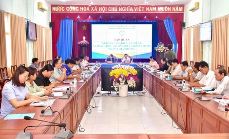 Xây dựng và phát triển thương hiệu cho các sản phẩm, dịch vụ tại xã Mỹ Tú