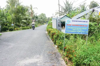 Phụ nữ xã Lương Tâm tích cực đóng góp xây dựng quê hương