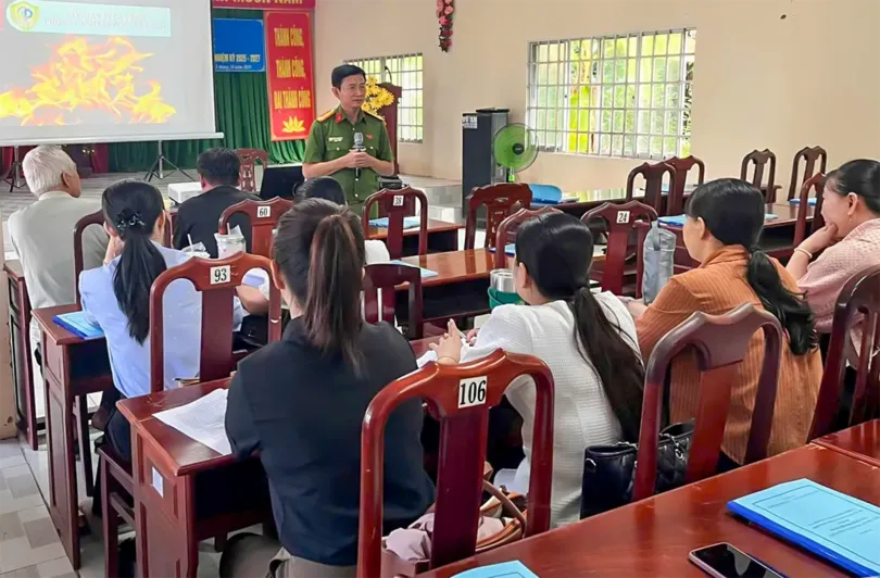 Đẩy mạnh tuyên truyền, bồi dưỡng kiến thức, kỹ năng phòng cháy, chữa cháy