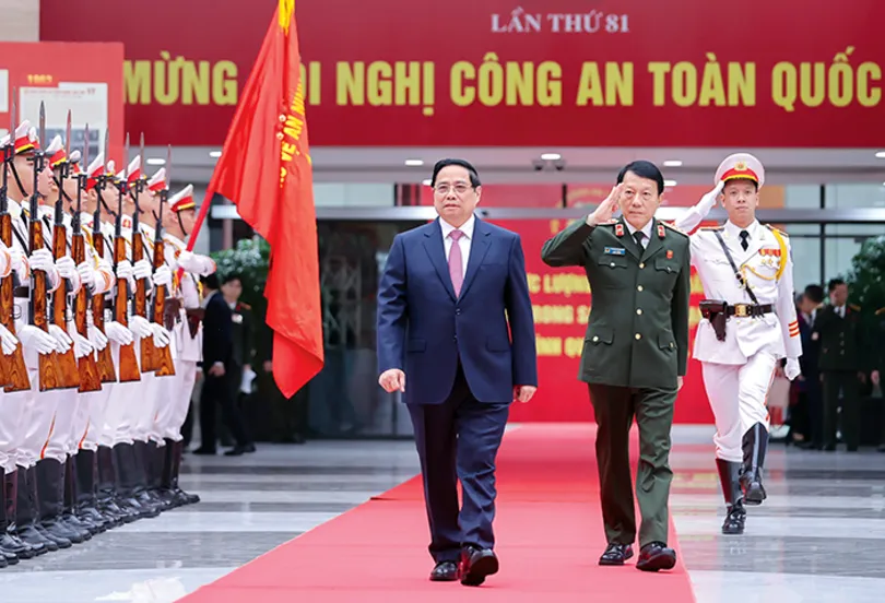 Thủ tướng Phạm Minh Chính: Công an nhân dân phải là chỗ dựa vững chắc của nhân dân