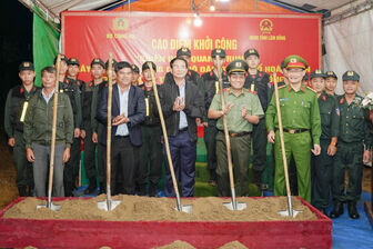 Lam Dong begins construction of 23 houses for flood-hit families under “Quang Trung Campaign”