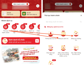 របៀប​បំ​ពេញ​ព័ត៌​មាន​លំ​នៅ​ឋាន​នៅ​លើ​ VNeID ដើម្បី​ចៀស​វាង​ការ​ពិន័យ​ចាប់​ពី​ថ្ងៃ​ទី​១៥ ខែ​ធ្នូ​