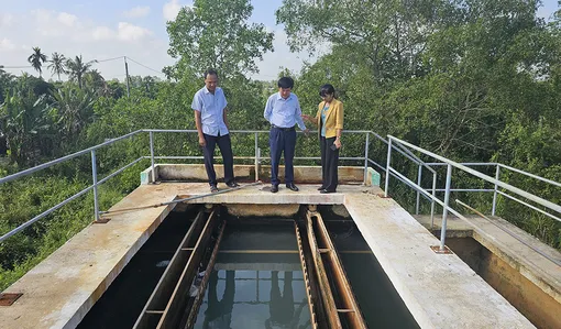 Khảo sát tình hình sử dụng nước sạch trên địa bàn xã Thới An Hội