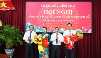 TP Cần Thơ có tân Chủ nhiệm Ủy ban Kiểm tra và tân Giám đốc Sở Nội vụ