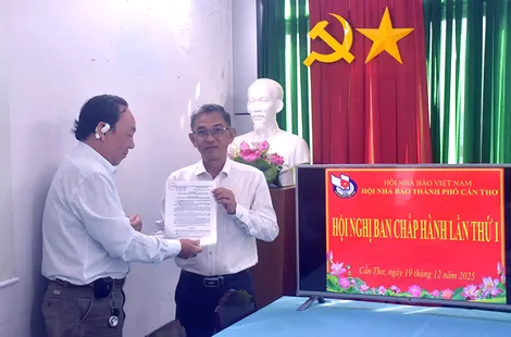 Hội Nhà báo TP Cần Thơ triển khai nhiệm vụ năm 2026