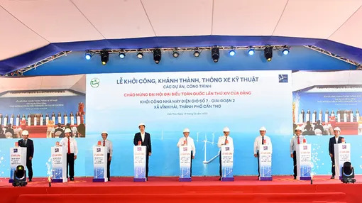 Khởi công Dự án Nhà máy điện gió số 7 - giai đoạn 2