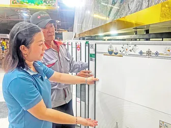 Vật liệu xây dựng “vào mùa” hoàn thiện nhà đón Tết