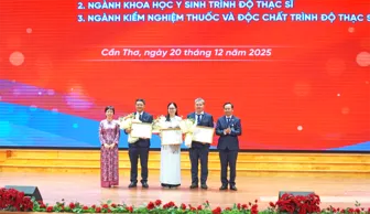 Trường Đại học Y Dược Cần Thơ có thêm 6 chương trình đào tạo đạt chuẩn kiểm định chất lượng giáo dục