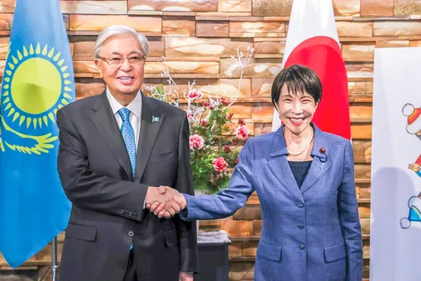 Nhật Bản “trở lại” Trung Á