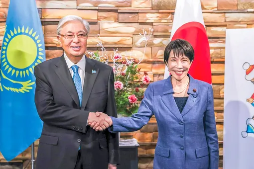 Nhật Bản “trở lại” Trung Á