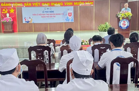 Phát động “Tuần lễ hiến máu tình nguyện ngành Y tế TP Cần Thơ”
