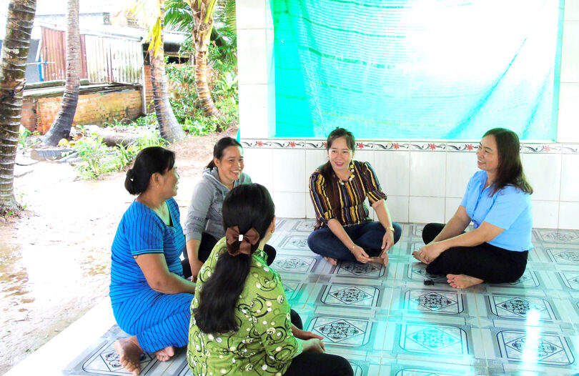 សមាគម​សហព័ន្ធ​នារី​ឃុំ​អា​ង​និញ ខ្នះ​ខ្នែង​គិត​គូរ​ជីវភាព​សមាជិកា