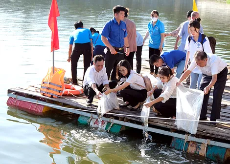 Khai thác bền vững gắn với bảo vệ, phát triển nguồn lợi thủy sản