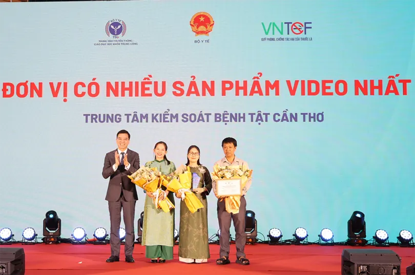CDC Cần Thơ đạt 3 giải cuộc thi 