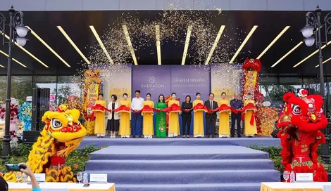Sheraton Hotels & Resorts khai trương Sheraton Vinh: Kiến tạo kỷ nguyên dịch vụ lưu trú cao cấp tại Bắc Trung Bộ