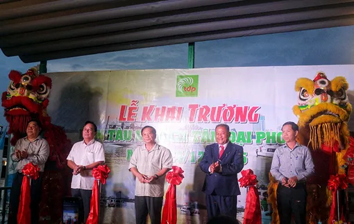 Bến tàu Du lịch Tân Đại Phong chính thức hoạt động