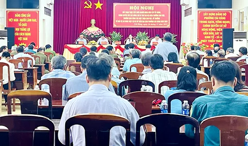 Phát huy dân chủ, kịp thời giải quyết vấn đề phát sinh từ cơ sở