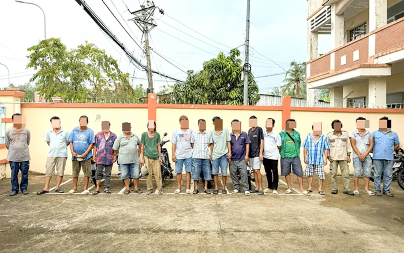 Triệt xóa điểm đá gà qua mạng tại quán cà phê ở phường Cái Răng