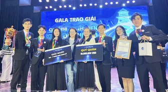 Đội thi Trường Đại học Kỹ thuật - Công nghệ Cần Thơ đạt giải Quý quân cuộc thi Sinh viên Kinh doanh số