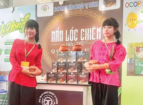 Xã Vị Thanh 1 mở rộng thị trường tiêu thụ sản phẩm OCOP