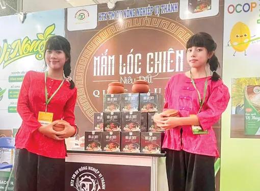 Xã Vị Thanh 1 mở rộng thị trường tiêu thụ sản phẩm OCOP