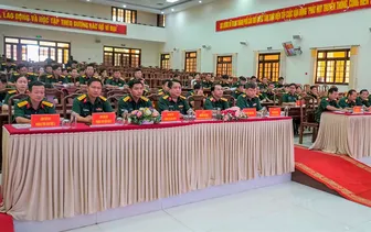 Tập huấn cải cách hành chính trong lực lượng vũ trang