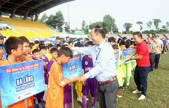 Khai mạc Giải Bóng đá VJSS nhi đồng TP Cần Thơ - Yamaha Cup 2025