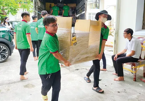 “Nhàn hơn” với dịch vụ chuyển nhà, văn phòng trọn gói