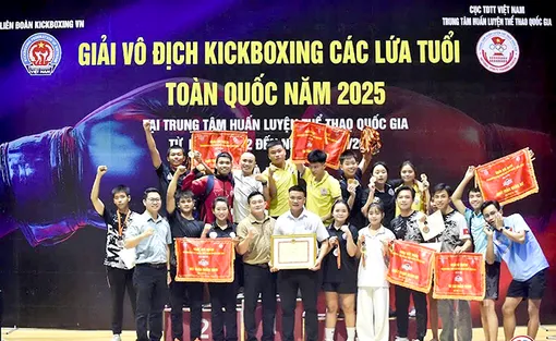 Kickboxing Cần Thơ đạt thành tích xuất sắc ở giải các nhóm tuổi toàn quốc
