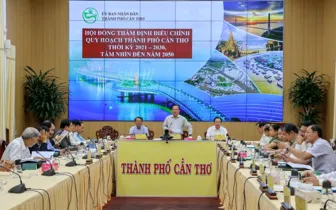 Họp hội đồng thẩm định điều chỉnh quy hoạch TP Cần Thơ Họp hội đồng thẩm định điều chỉnh quy hoạch TP Cần Thơ