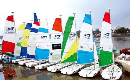 Hấp dẫn Giải Đua thuyền buồm Cần Thơ mở rộng