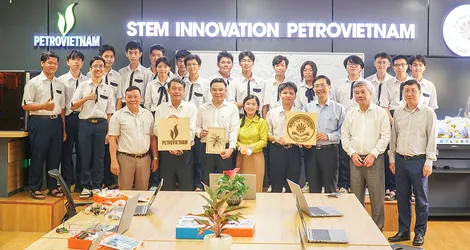 STEM Innovation Petrovietnam tạo lực đẩy đổi mới giáo dục Cần Thơ