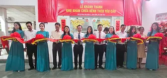 Bệnh viện Ung bướu TP Cần Thơ khánh thành Khu khám chữa bệnh theo yêu cầu
