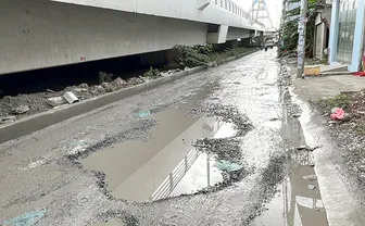 Người dân kiến nghị sớm nâng cấp đường dân sinh cầu Trần Hoàng Na