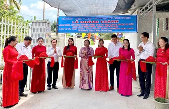 Khánh thành tuyến đường giao thông nông thôn trên địa bàn xã Vĩnh Tường