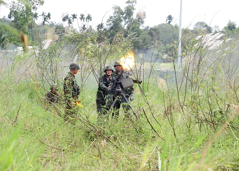 Vững thế trận phòng thủ, bền lòng dân