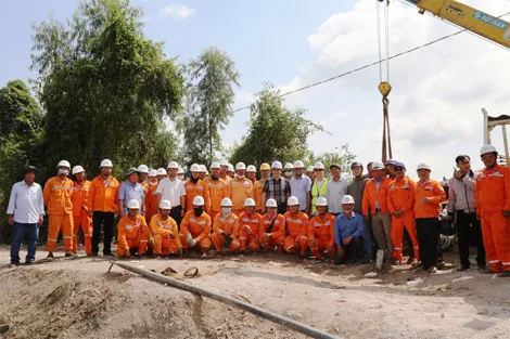 Chính thức đóng điện công trình đường dây 110kV Trần Đề - Trạm biến áp 220kV Sóc Trăng