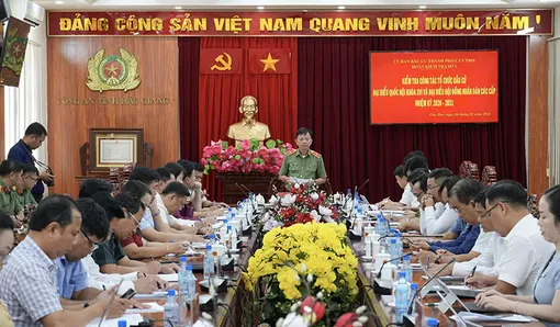 Kiểm tra công tác tổ chức bầu cử tại 11 xã, phường