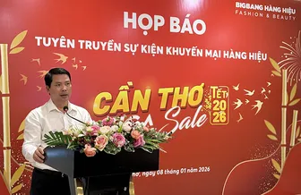 Sắp diễn ra sự kiện Cần Thơ Mega Sale 2026